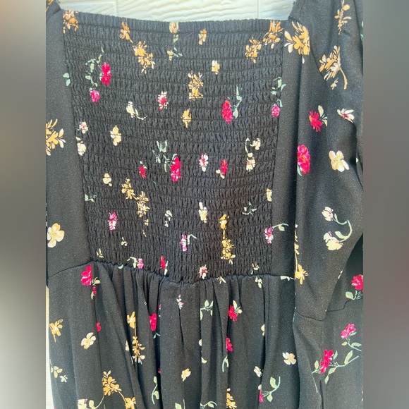 NWT OLD NAVY Fit and Flare Crepe Midi Dress - Picture 6 of 7